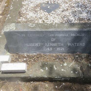 WATERS Hubert Kenneth 1949-1971