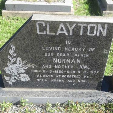 CLAYTON Norman 1920-1987