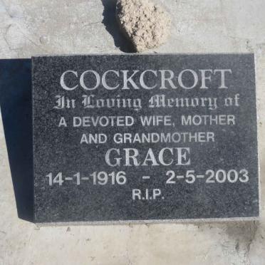 COCKCROFT Grace 1916-2003