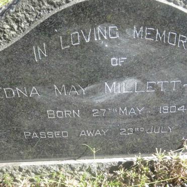 CLAY Edna May, MILLETT 1904-1970