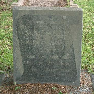 ELLIOTT Malcolm Vincent 1903-1954