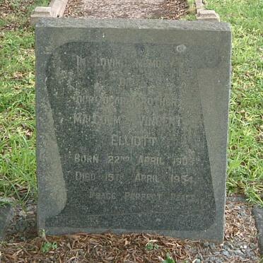ELLIOTT Malcolm Vincent 1903-1954