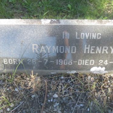 HOPPER Raymond Henry 1906-1982 &amp; Vera Kathleen Olive 1900-1967