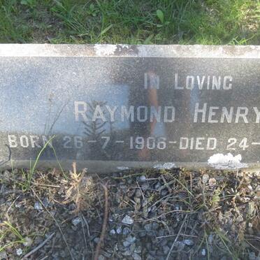HOPPER Raymond Henry 1906-1982 &amp; Vera Kathleen Olive 1900-1967