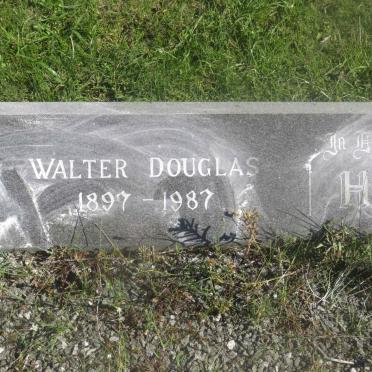 HALL Walter Douglas 1897-1987 &amp; Brenda Margaret 1898-1980