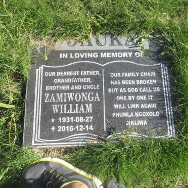 JAUKA Zamiwonga William 1931-2016