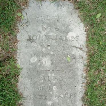 JAMES John -?? &amp; Mary -??
