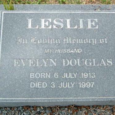 LESLIE Evelyn Douglas 1913-1997