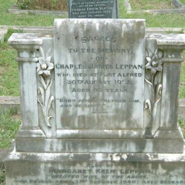 LEPPAN Charles James -1928