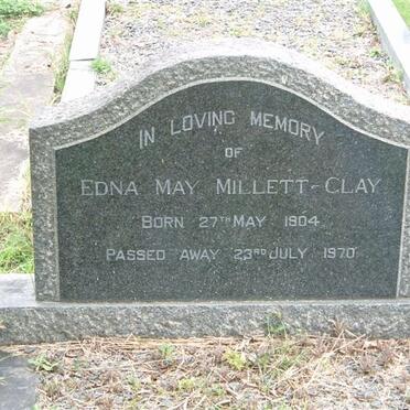 MILLET-CLAY Edna May 1904-1970
