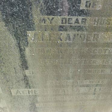 MAIN Alexander 1873-1953 &amp; Agnes Maria Elizabeth POWEL 1873-1959