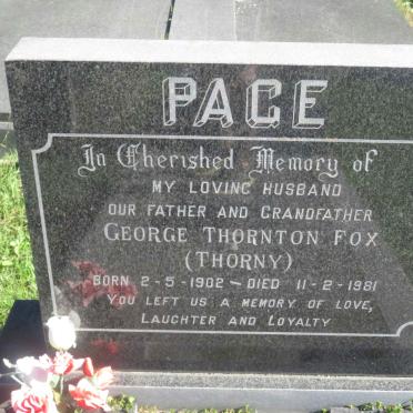 PAGE George Thornton Fox 1902-1981