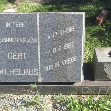 PREEZ Gert Wilhelmus, du 1918-1987