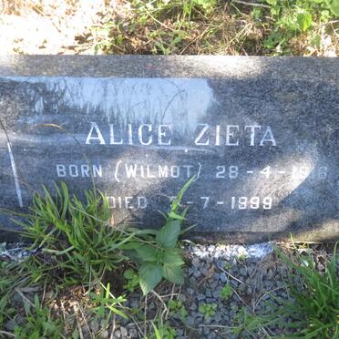 QUINN Richard Noel, DAGNALL 1916-1994 &amp; Alice Zeta WILMOT 1916-1999