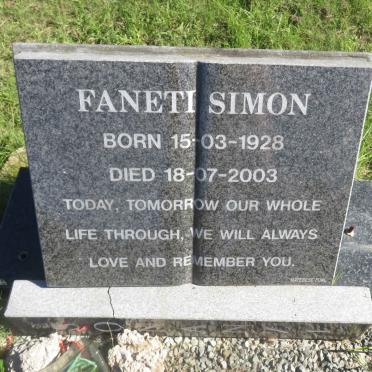 SIMON Faneti 1928-2003