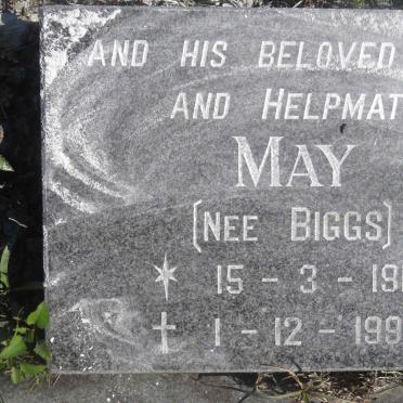 SANSOM May nee BIGGS 1912-1996