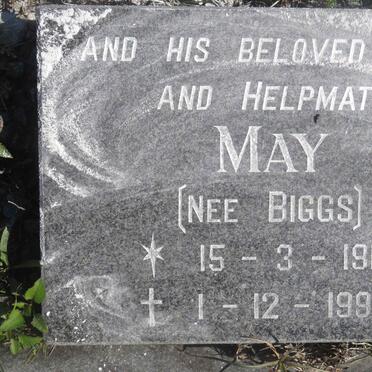 SANSOM May nee BIGGS 1912-1996
