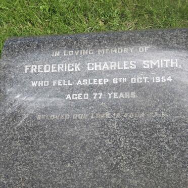 SMITH Frederick Charles -1954