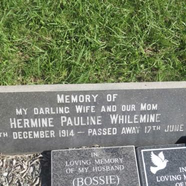 SANSOM Aubrey Leopold Harry 1914-1988 &amp; Hermine Pauline Whilemine 1914-1969