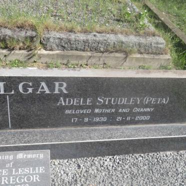 SNELGAR Graham Leslie David 1920-1994 &amp; Adele Studley 1930-2000 :: McGREGOR Janice Leslie 1952-2009