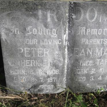 STRYDOM Peter 1908-1971 &amp; Jean Mabel TARR 1913-1973