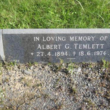 TEMLETT Albert G. 1894-1974