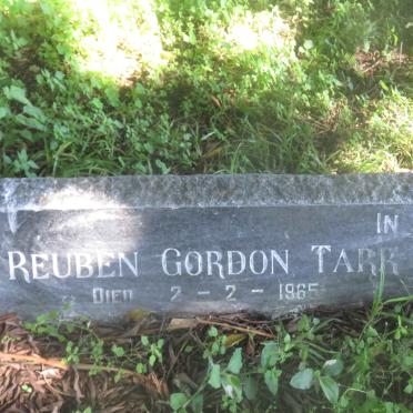 TARR Reuben Gordon -1965 &amp; Jane QUAIL -1973