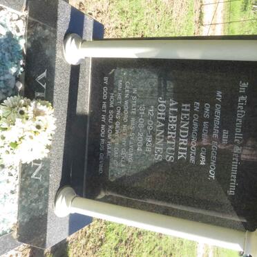 VILJOEN Hendrik Albertus Johannes 1938-2004