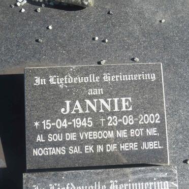 ? Jannie 1945-2002