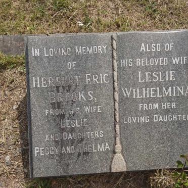 BROOKS Herbert Eric &amp; Leslie Wilhelmina