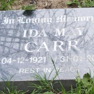 CARR Ida May 1921-2008
