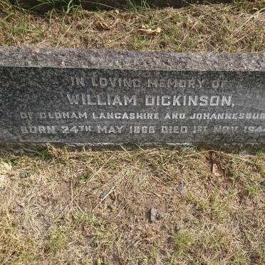 DICKINSON William 1868-1944