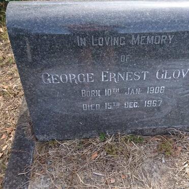 GLOVER George Ernest 1906-1967