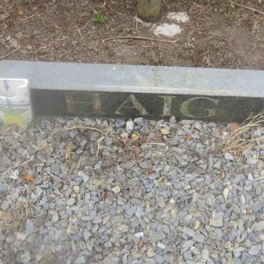 HAIG Douglas Norman 1910-1993 &amp; Esme Mary VAN REENEN 1913-1975 :: HAIG Bruce Derek 1973-2007