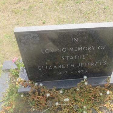 JEFFREYS Elizabeth 1907-1973
