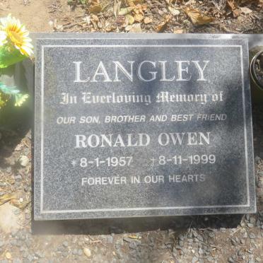 LANGLEY Ronald 1957-1999