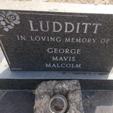 LUDDITT George :: LUDDITT Mavis :: LUDDITT Malcolm