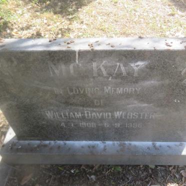 McKAY William David Webster 1908-1996
