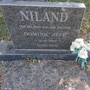 NILAND Dominic Jeff 1970-2000