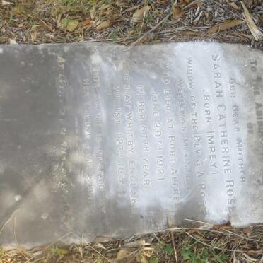 ROSE Sarah Catherine nee IMPEY 1834-1921