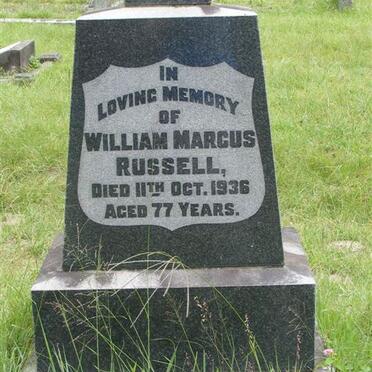 RUSSELL William Marcus -1936