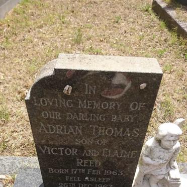 REED Adrian Thomas 1963-1963