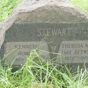 STEWART Kenneth Robert 1859-1959 &amp; Theresa Maud ATTWELL 1872-1956