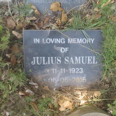 SAMUEL Julius 1923-2016 