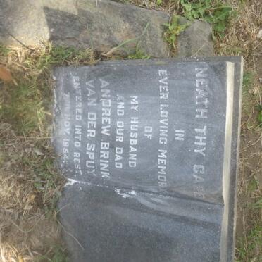 SPUY Andrew Brink, van der -1954