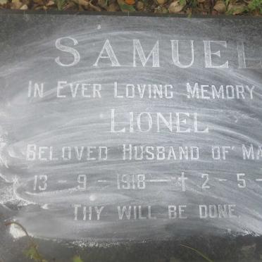 SAMUEL Lionel 1918-1973