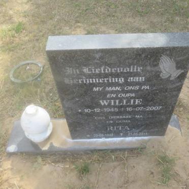 SAAYMAN Willie 1945-2007 &amp; Rita 1948-2011
