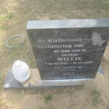 SAAYMAN Willie 1945-2007 &amp; Rita 1948-2011