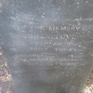 TOVEY Ellen -1864