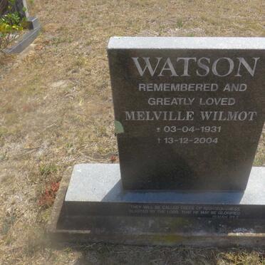 WATSON Melville Wilmot 1931-2004